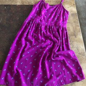 Maroon Floral Sundress